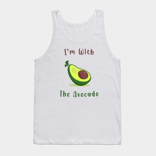 I'm with the Avocado Tank Top